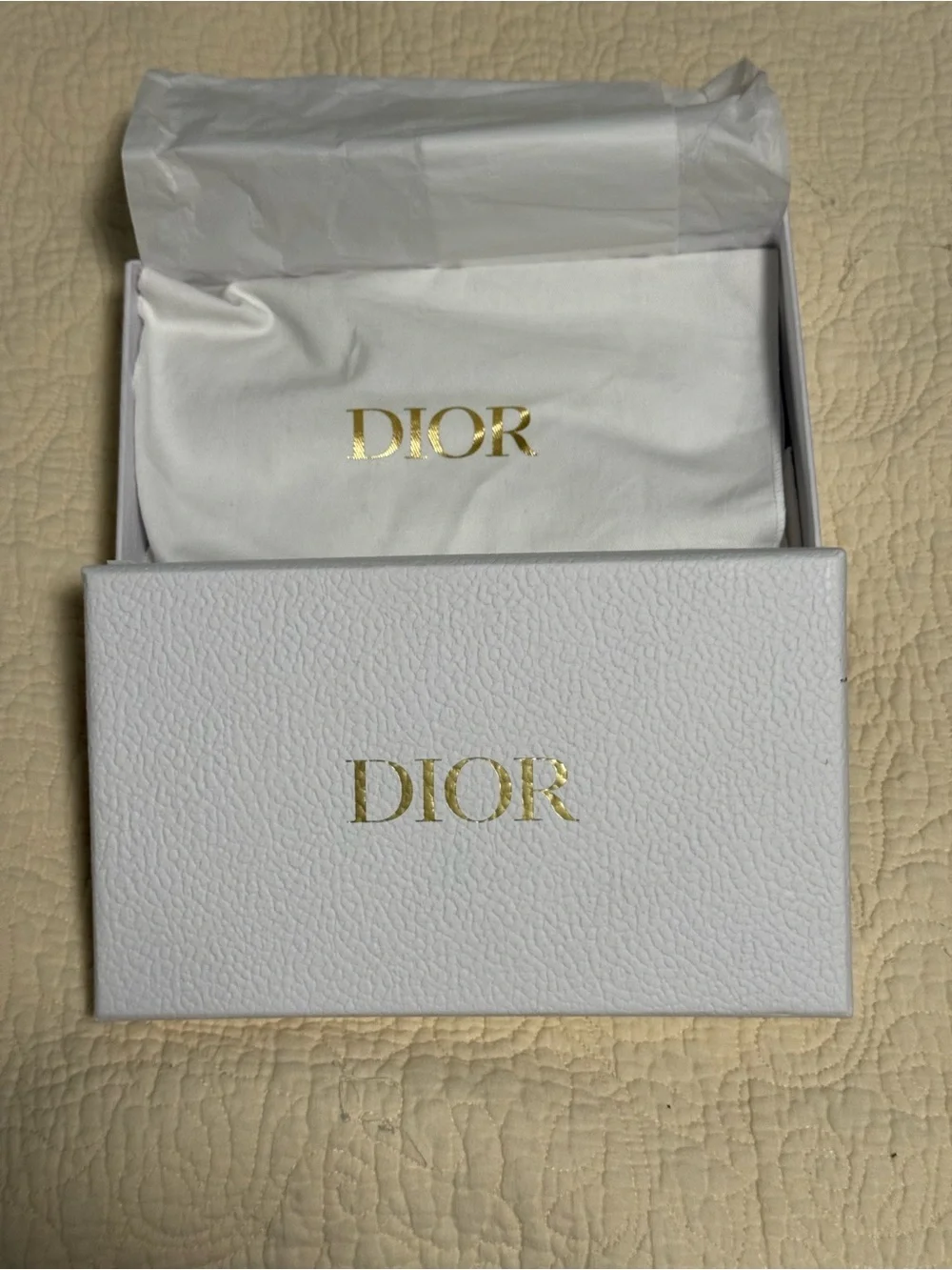 Dior Colorblock Purple & Pink Leather wallet with Dior Charm! Full inclusion!